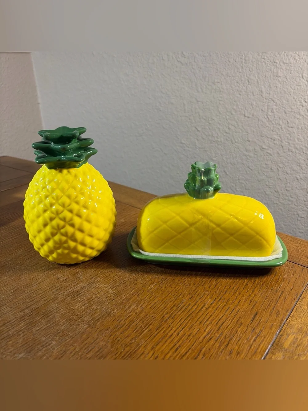 Cute Pineapple Designed Kitchen Sponge Holder and Butter Dish-Kitchen-Fruit